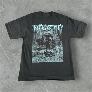 Integrity Shirt Mens Medium Black Y2K Hardcore Punk Band Metal‎ Victory Records